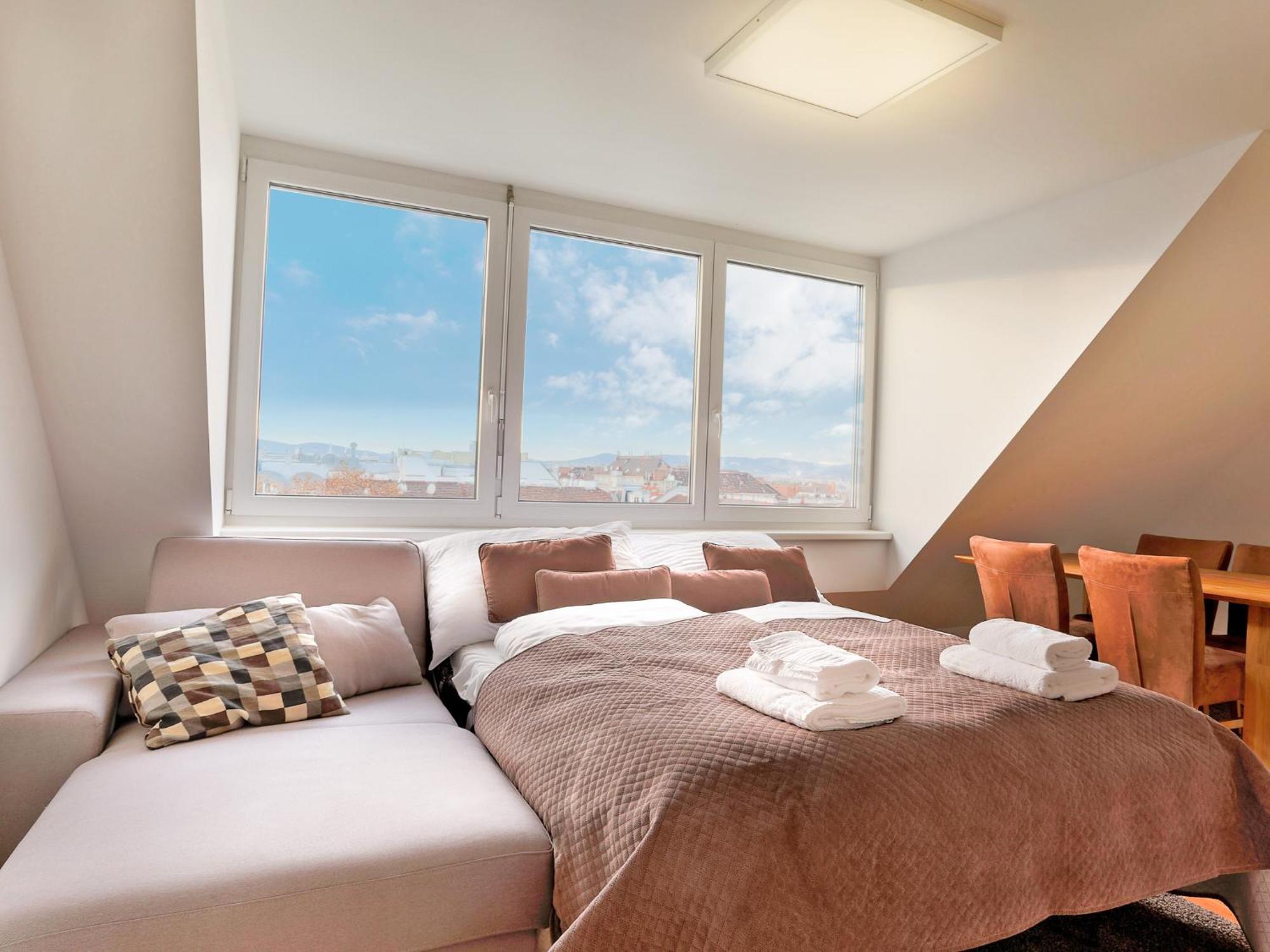Sky9 Penthouse Apartments Вена Экстерьер фото