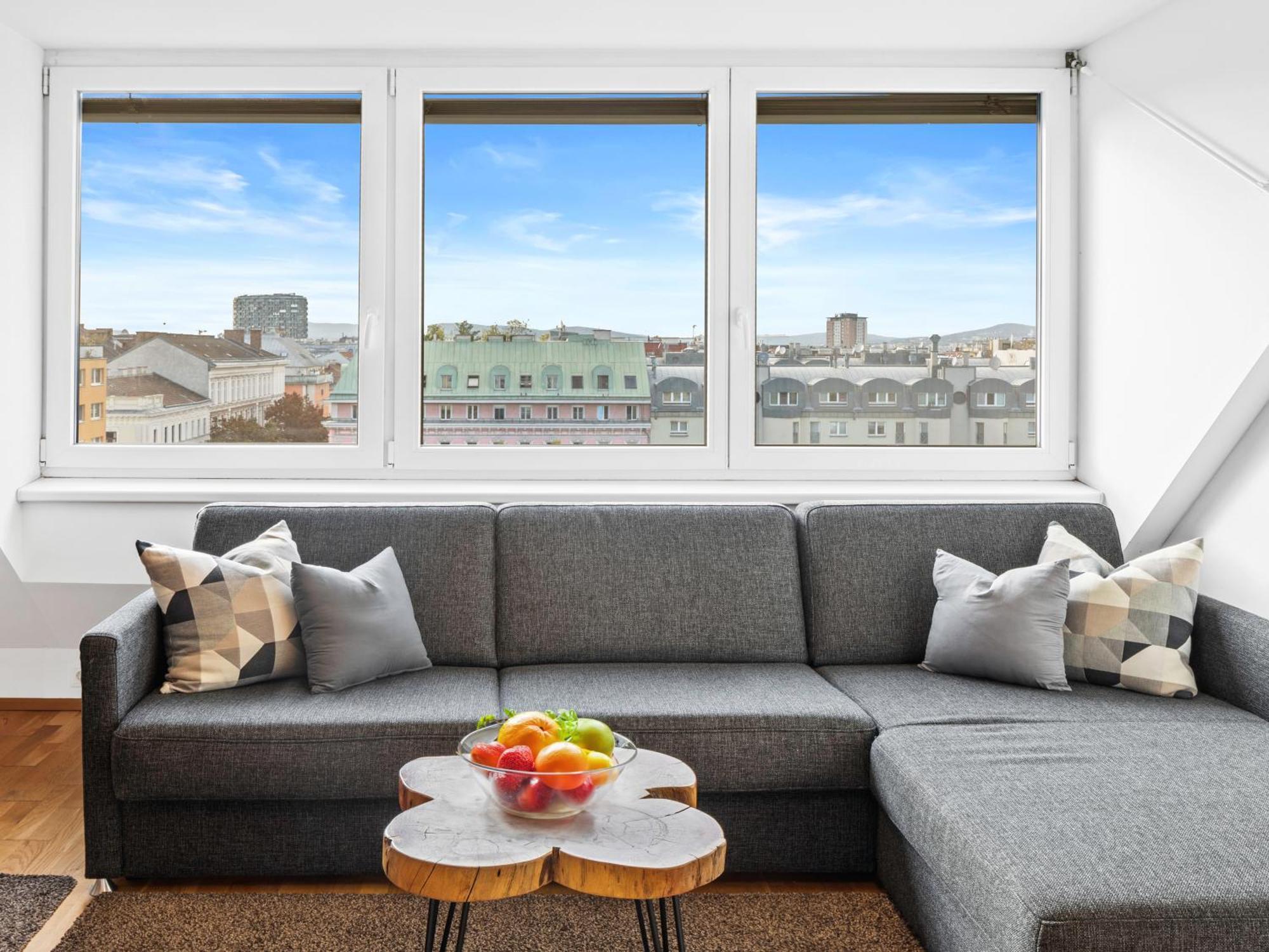Sky9 Penthouse Apartments Вена Экстерьер фото